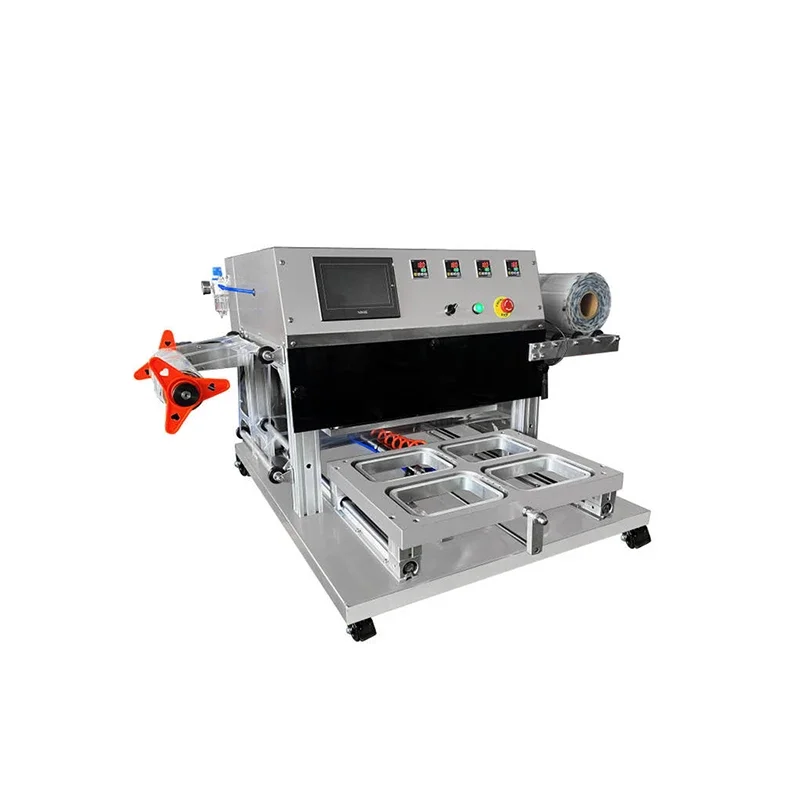 

Автоматический упаковщик пищевых контейнеров, тяжелая электрическая машина для промывки азота, вакуумный упаковщик для лотков