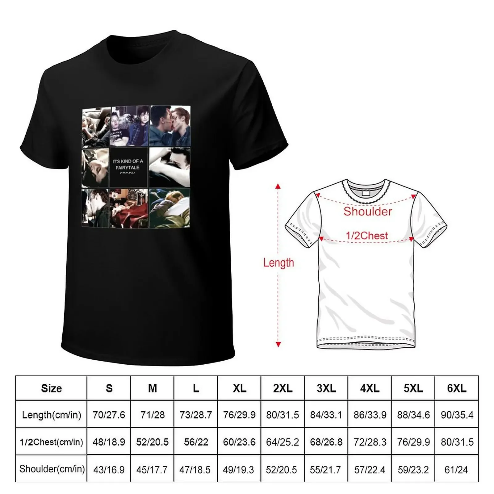 Gallavich Aesthetic it s Kind of a Fairytale Story 23 T-Shirt aesthetic clothes anime clothes men clothing