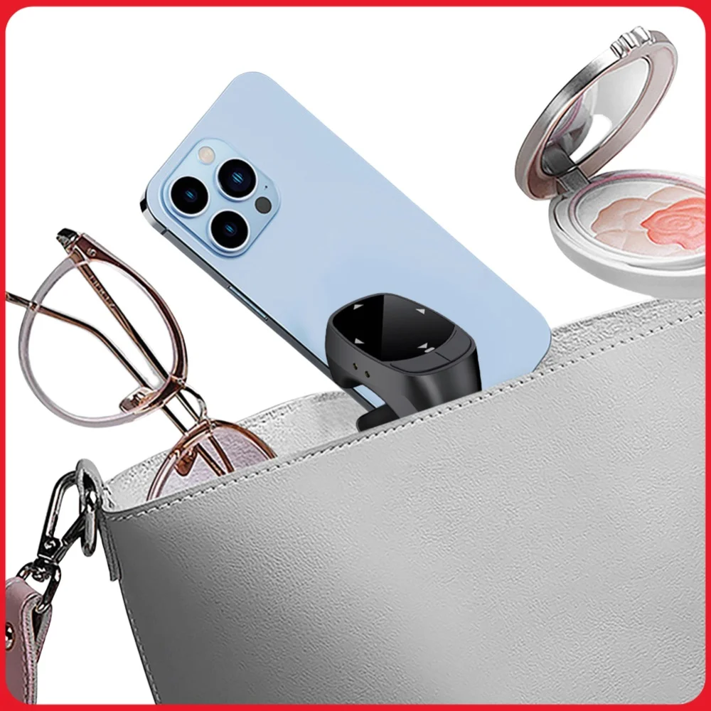 Remote Control BT Camera Shutter Remote Page Turner Clicker Remote Scrolling Ring for for for for for iPhone Android