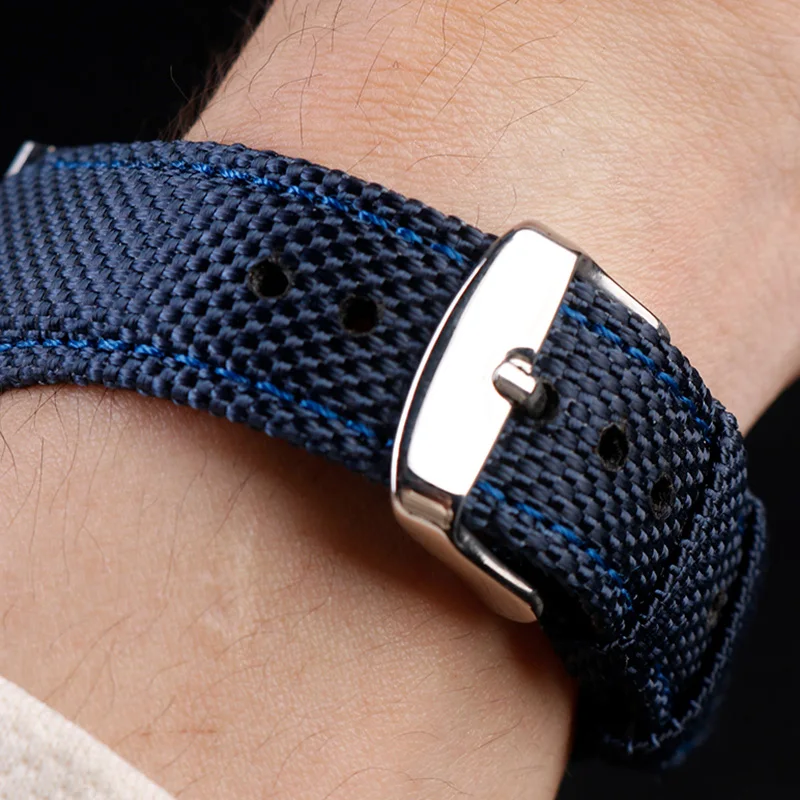 Watchband for Casio Edifice EFB-680 Steel Ocean Heart Series Nylon Outdoor Watch Strap 12mm 14mm Wristband Men's Bracelet view 6