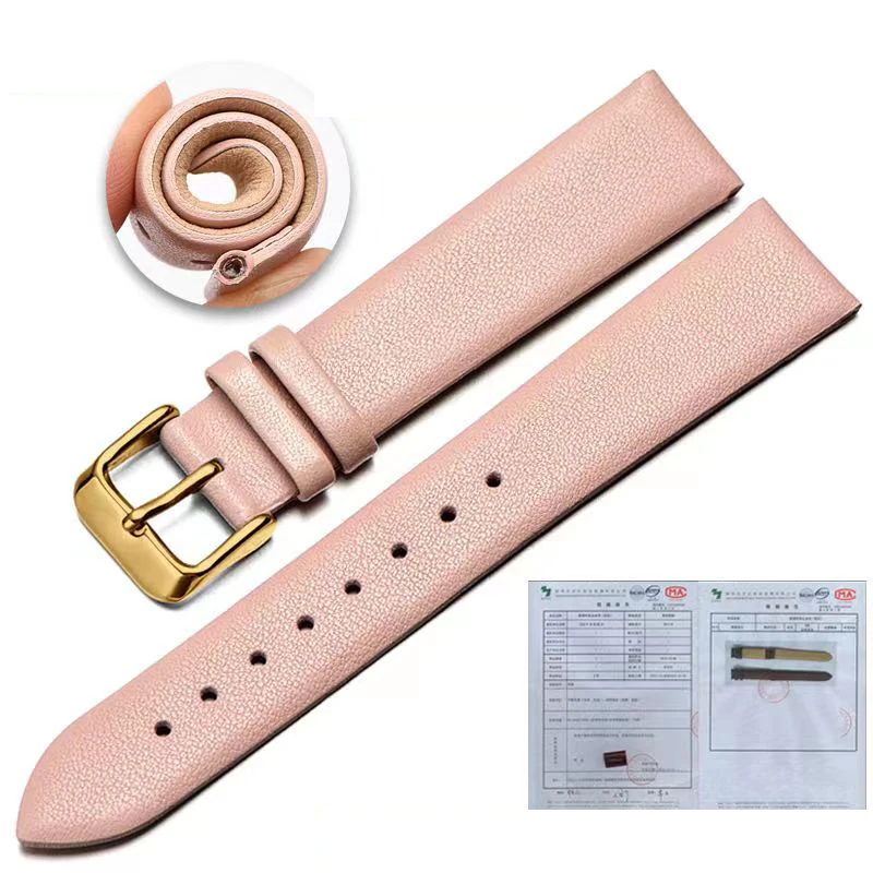 *new style*leather Watch strap 8mm 10mm 12mm 14mm 16mm 18mm 20mm 22mm 24mm Genuine watch  Watch accessories with tool