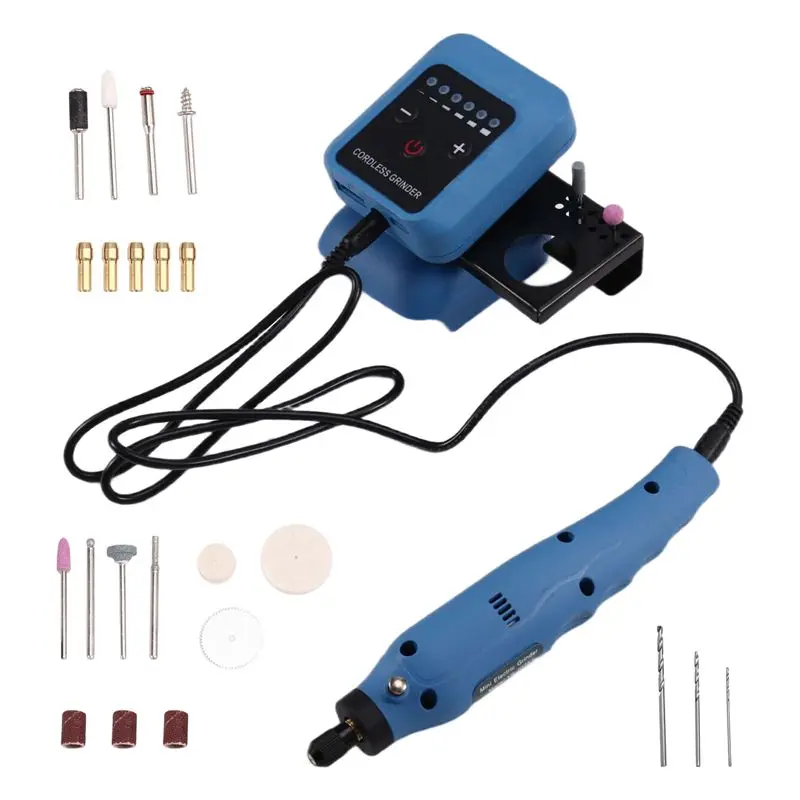 Electric Grinder For Speed Adjustment Electric Grinder 18-21V For Battery Interface Small Electric Drill-B61B