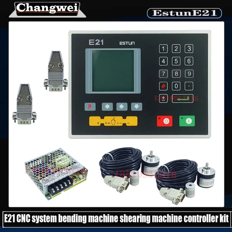 Estun E21 Control System Bending Machine Controller Supports Single-/Multi-Step Programming E21 Encoder