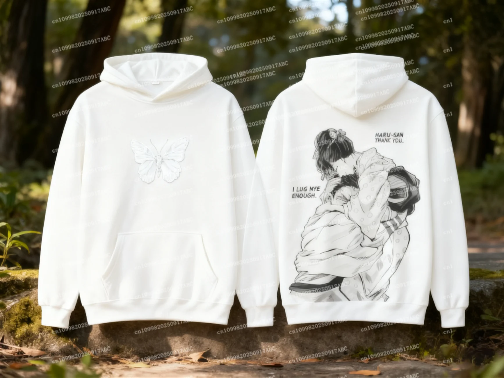 جديد الرجال هوديي الأعلى anga شيطان القاتل قلنسوة من القطن Akaza Koyuki غسلها المتضخم النساء هوديي طفل هوديي الرجال الملابس