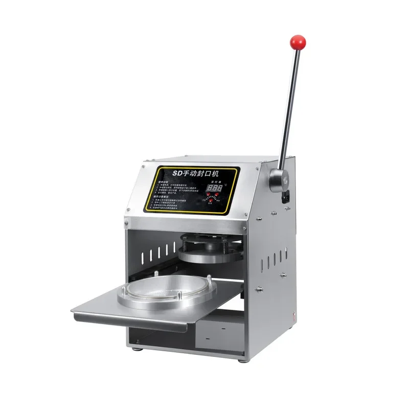 Manual sealing machine, aluminum foil box sealing machine, food plastic wrap sealing machine