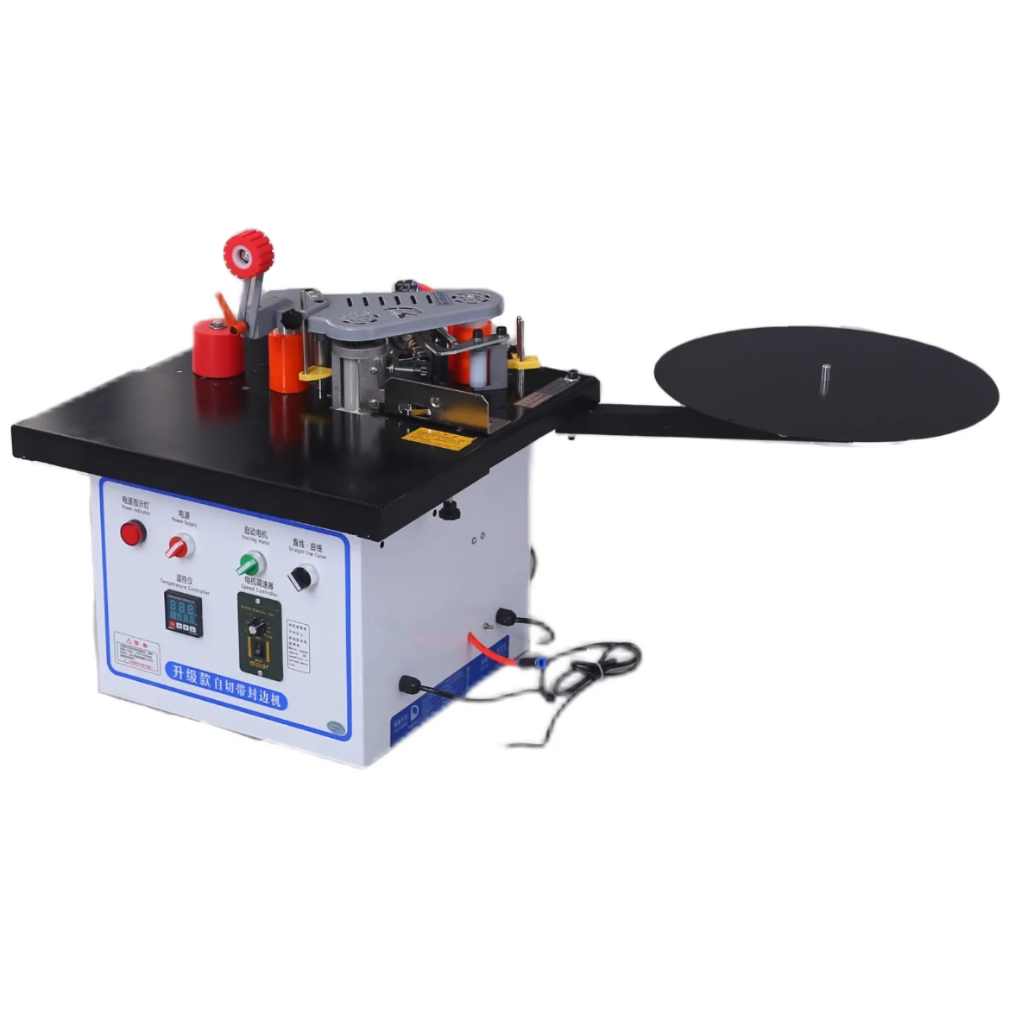 Popular Hot sell WANJIA 50 Mini Portable Edge Banding Machine Small Manual Hand-sealed Furniture Repair Cleaning for MDF Product