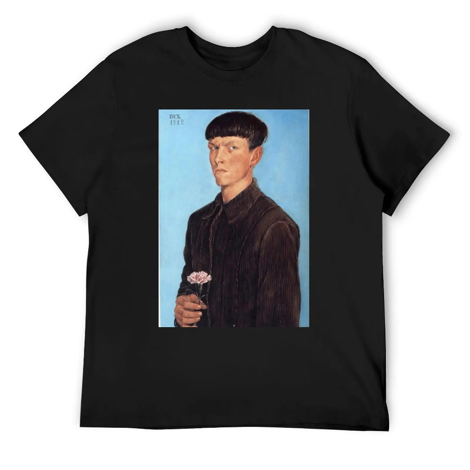 

Otto Dix Portrait T-Shirt cute tops customizeds plus sizes tops oversized t shirt men