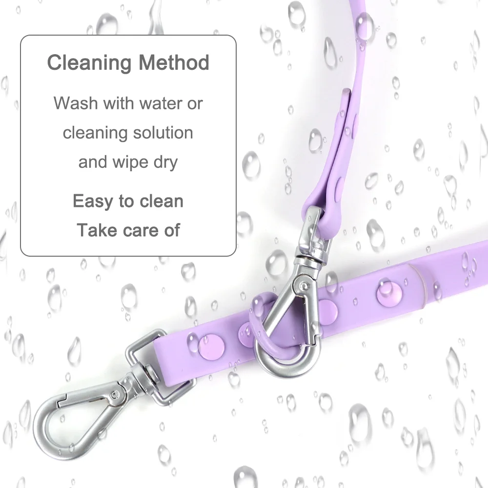 1.5M 1.8M Medium Big Dog Leash Easy and Convenient Multi functional and universal PVC Training Leash for Large Dogs