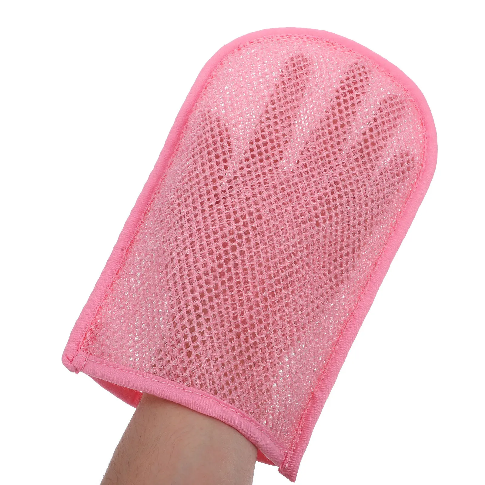 

2pcs Bathing Gloves Exfoliating Shower Gloves For Body Deep Cleansing Scrub Mitt Back Wash Scrubber Durable Lightweight Towel