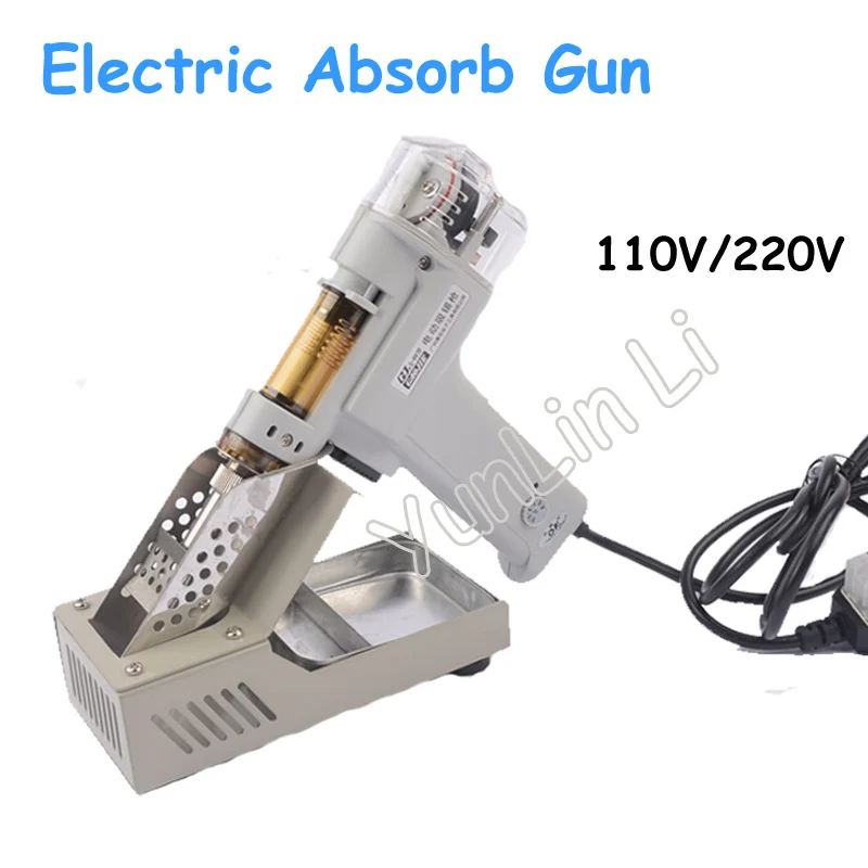 

100W Electric Absorb Gun 110V/220V Vacuum Double-Pump Solder Sucker Desoldering Gun Soldering Iron S-998P