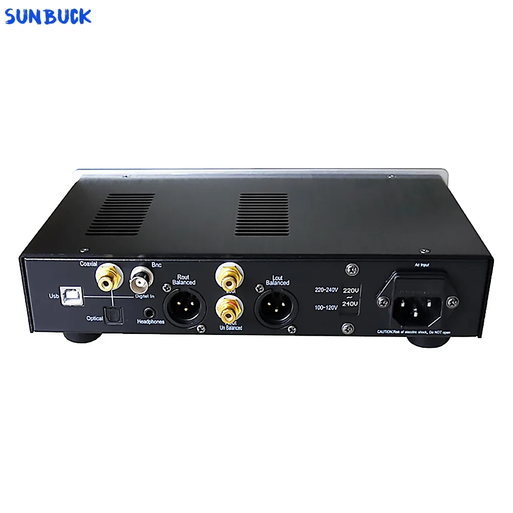 Sunbuck CSR8675 5.0 블루투스 DAC06 리모컨 밸런스 AK4493/AK4495 DSD xmos 디코더 HiFi 헤드폰 앰프