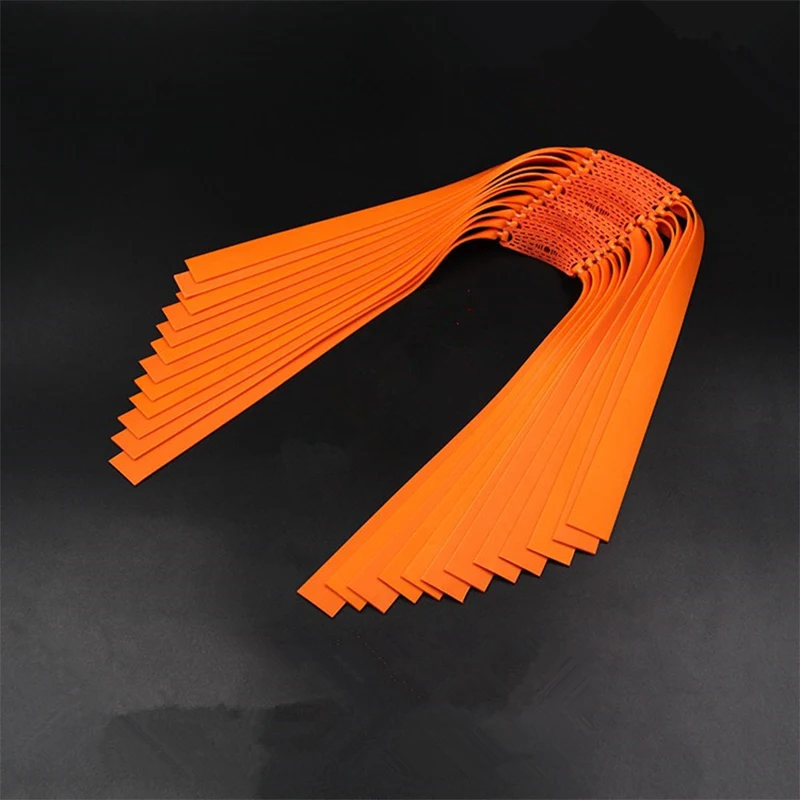 Thickened Professional Elastic Flat Leather Rubber Band For Hunting Slingshot Rebound Faster Catapult Latex Tape