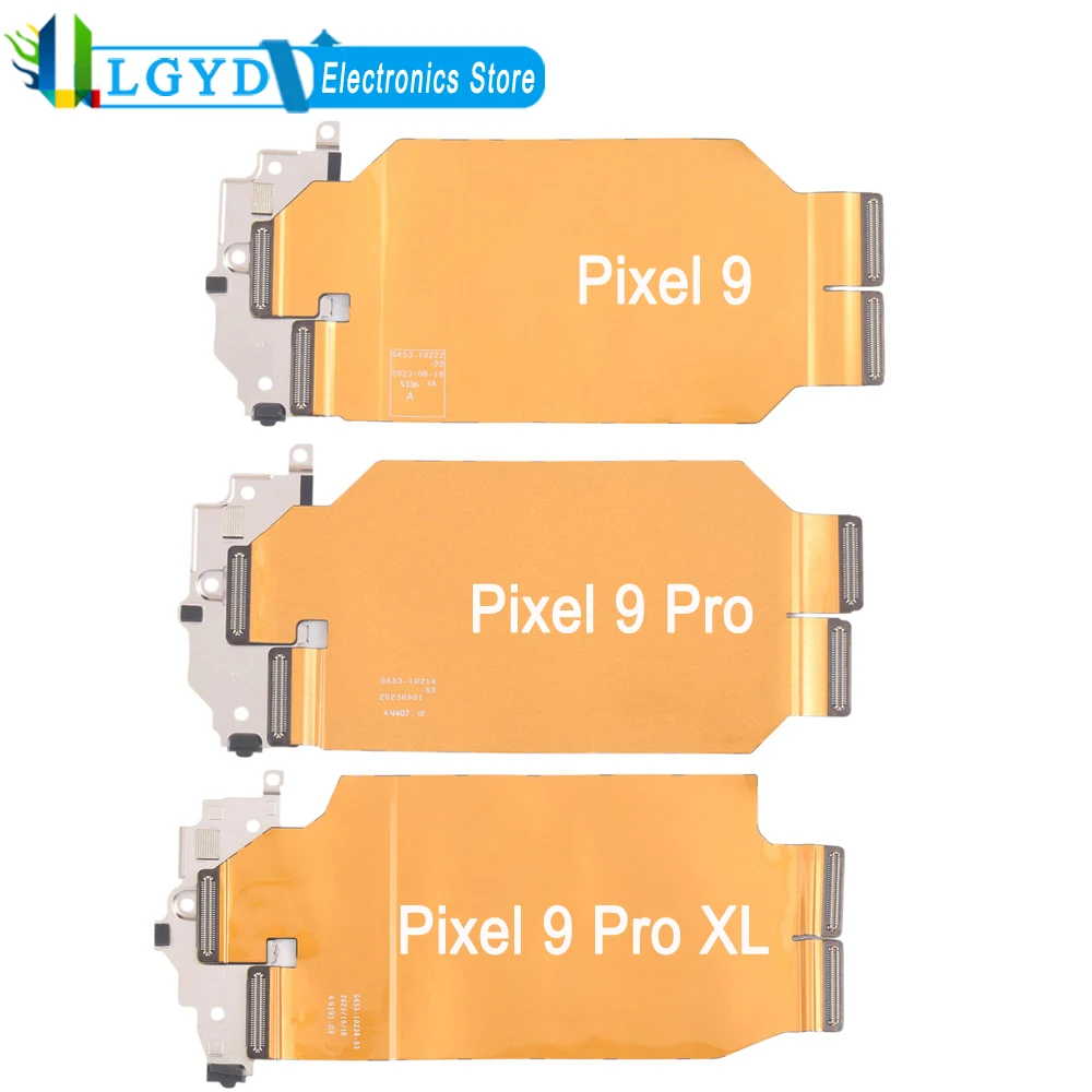 Mainboard-Flexkabel mit Eisenblech für Google Pixel 9 / Pixel 9 Pro / Pixel 9 Pro XL
