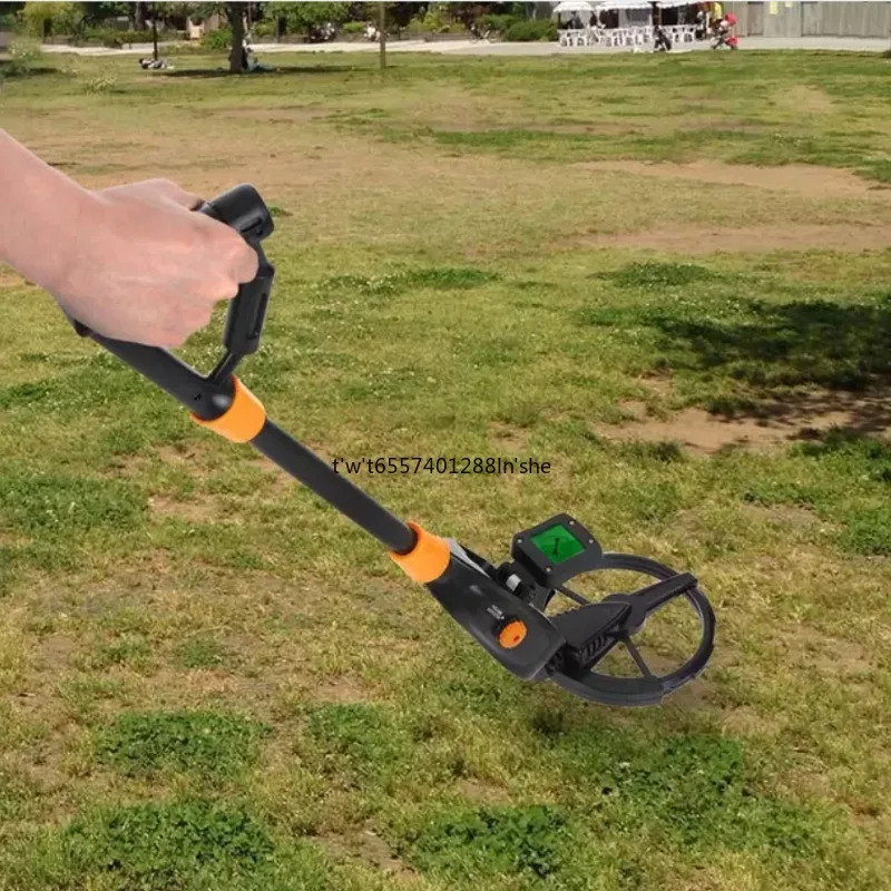 MD1008A Children Handheld Metal Detector Adjustable Outdoor Hobby Treasure Finder Metal Detecting Tool