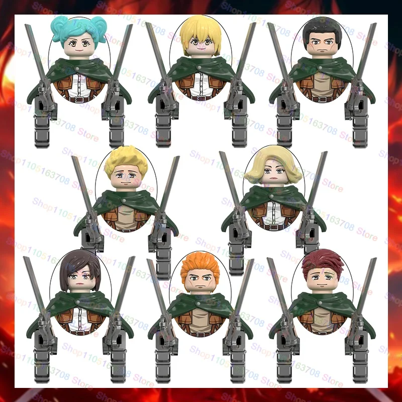 MOC الكرتون الهزلي عمل الشكل التجمع المشهد اللبنات اكسسوارات الطوب اللعب الإبداعية هدايا عيد الميلاد WM6165 6166 6148 #2