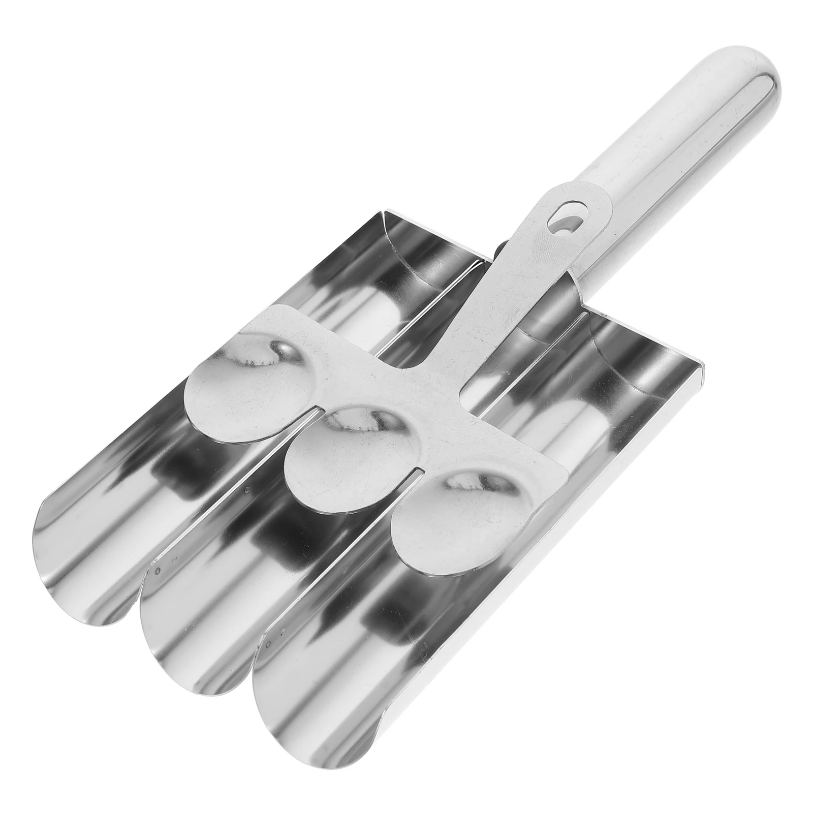 

1Set Triple Meatball Maker Tool Stainless Steel Dull Polish Easy to Install for Making Meatballs Shrimp Pills Tofu Balls