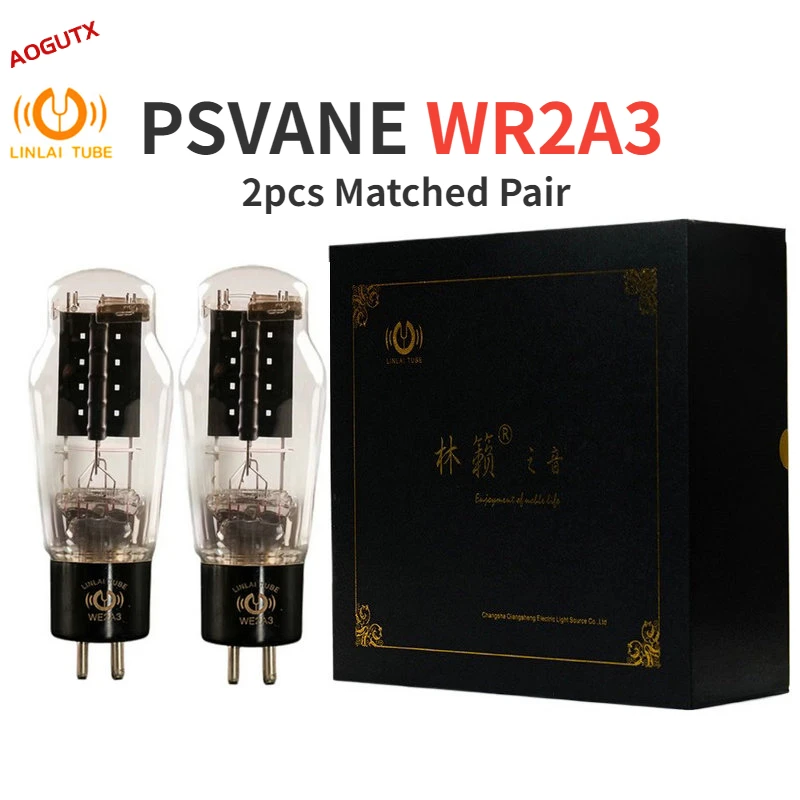 

LINLAI WE2A3 Vacuum Tube 1:1 Copy WE 2A3 Upgrade 2A3C 2A3B HIFI Audio Valve Electronic Tube Amplifier Kit DIY Matched Aogutx