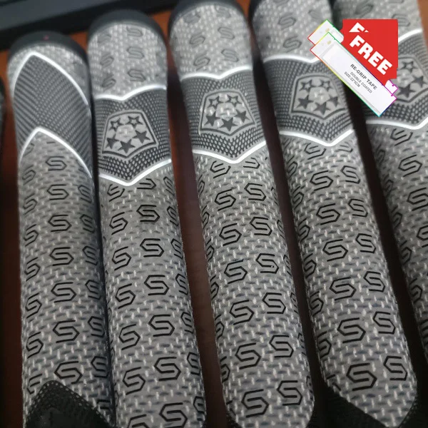 無料テープ 5/26ps McC PLUS4 ゴルフクラブグリップ パターグリップキット カリー限定 スタンダード/ミッドサイズ コットンヤーン ラバー アイアンウッド ゴルフグリップ