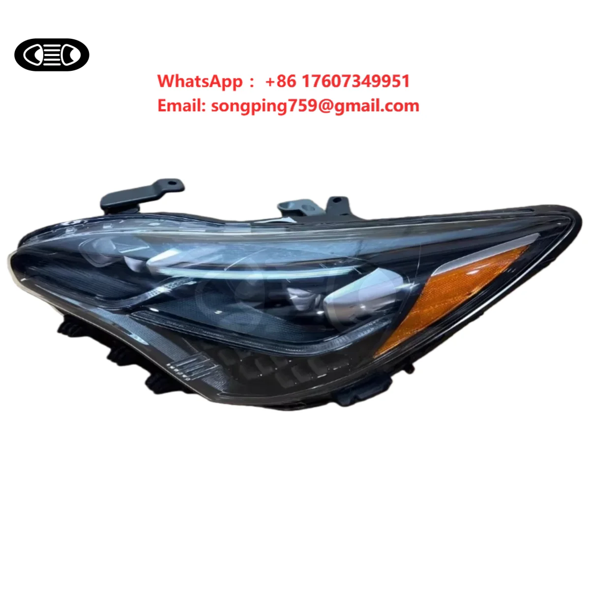 TUZHIHAO for Kia Stinger Original LED Headlights Front Lamps Factory Lighting System Parts Turn Signals Hot Sale