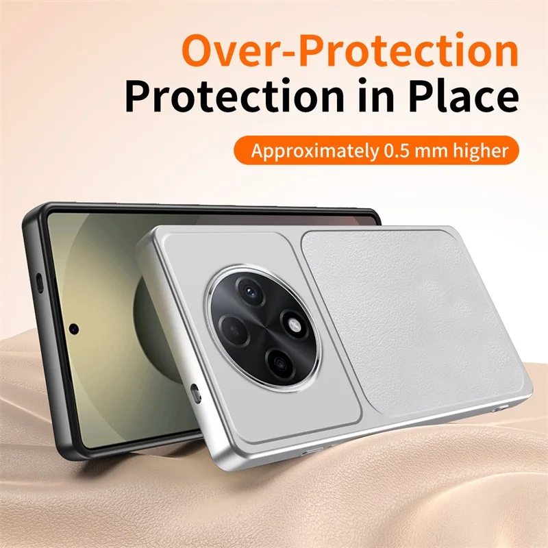 Non-Slip Dustproof Drop-proof Matte Covers for OPPOA3 Pro A3Pro 5G China Shock Protection Leather Back with Lychee Texture Cases