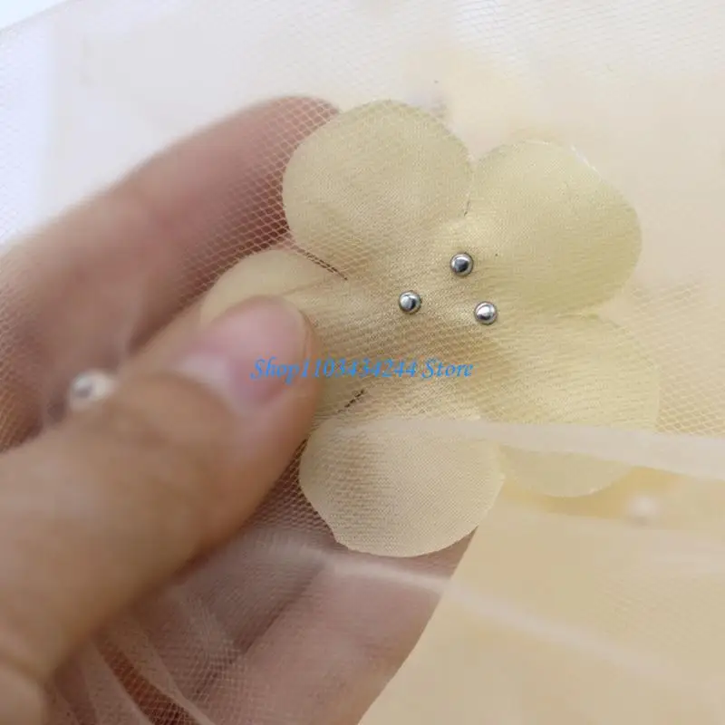G2TC 2PCS 신생아 아기 사진 소품 머리띠 DIY 도구와 긴 랩 장식