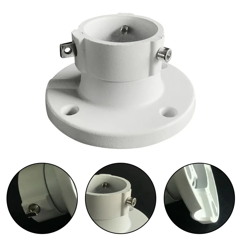 Aluminum Alloy Monitor Mounting Bracket Compatible with Ball Machines For Indoor Outdoor Use 6cm Length 5.8cm Pipe