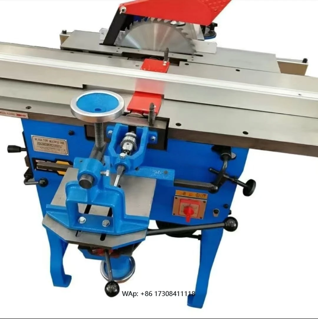 Multifunctional new planer and electric wood saw planer with table saw and thickened woodworking machinery