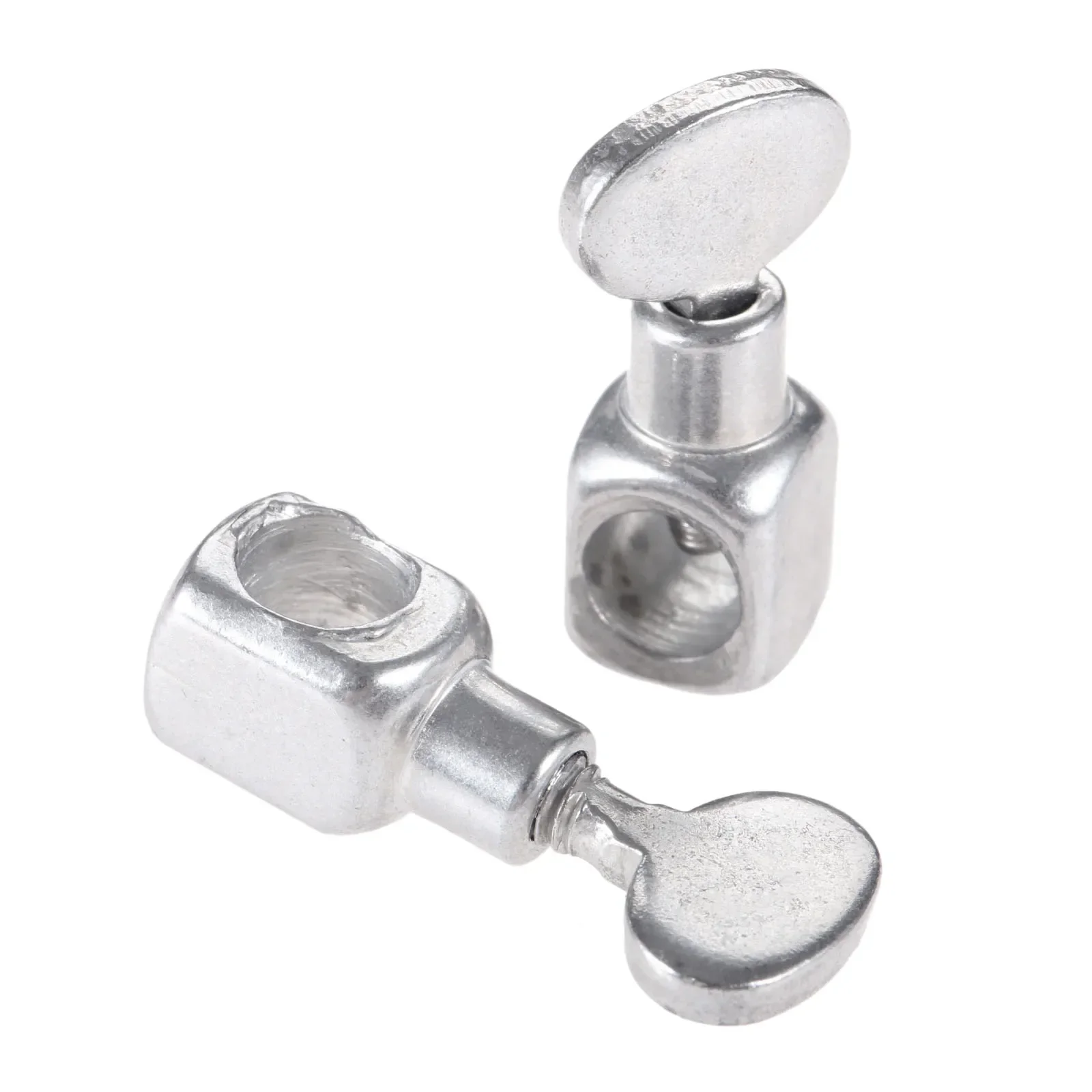 2pcs โลหะเงินจักรเย็บผ้าเข็ม CLAMP สําหรับ Old-fashioned เครื่องเย็บผ้าในครัวเรือนเครื่องมืออุปกรณ์เสริม 28*8*6 มม.