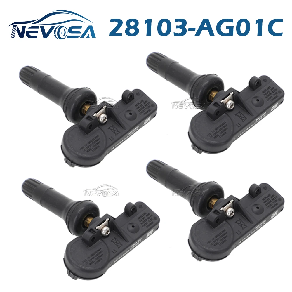 NEVOSA 28103-AG01C TPMS Tire Pressure Sensor For Subaru Forester Tribeca Outback Legacy Impreza XV Crosstrek 315MHz 28103-SA002