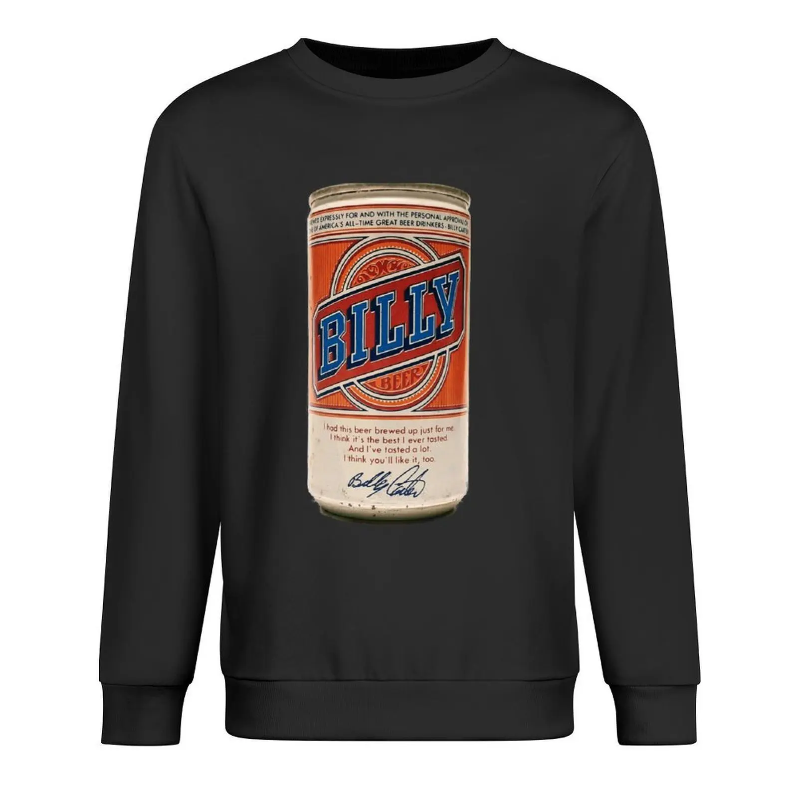 

Billy Beer Can Pullover aesthetic clothing japanese style anime clothing korean clothes hooded sweatshirt