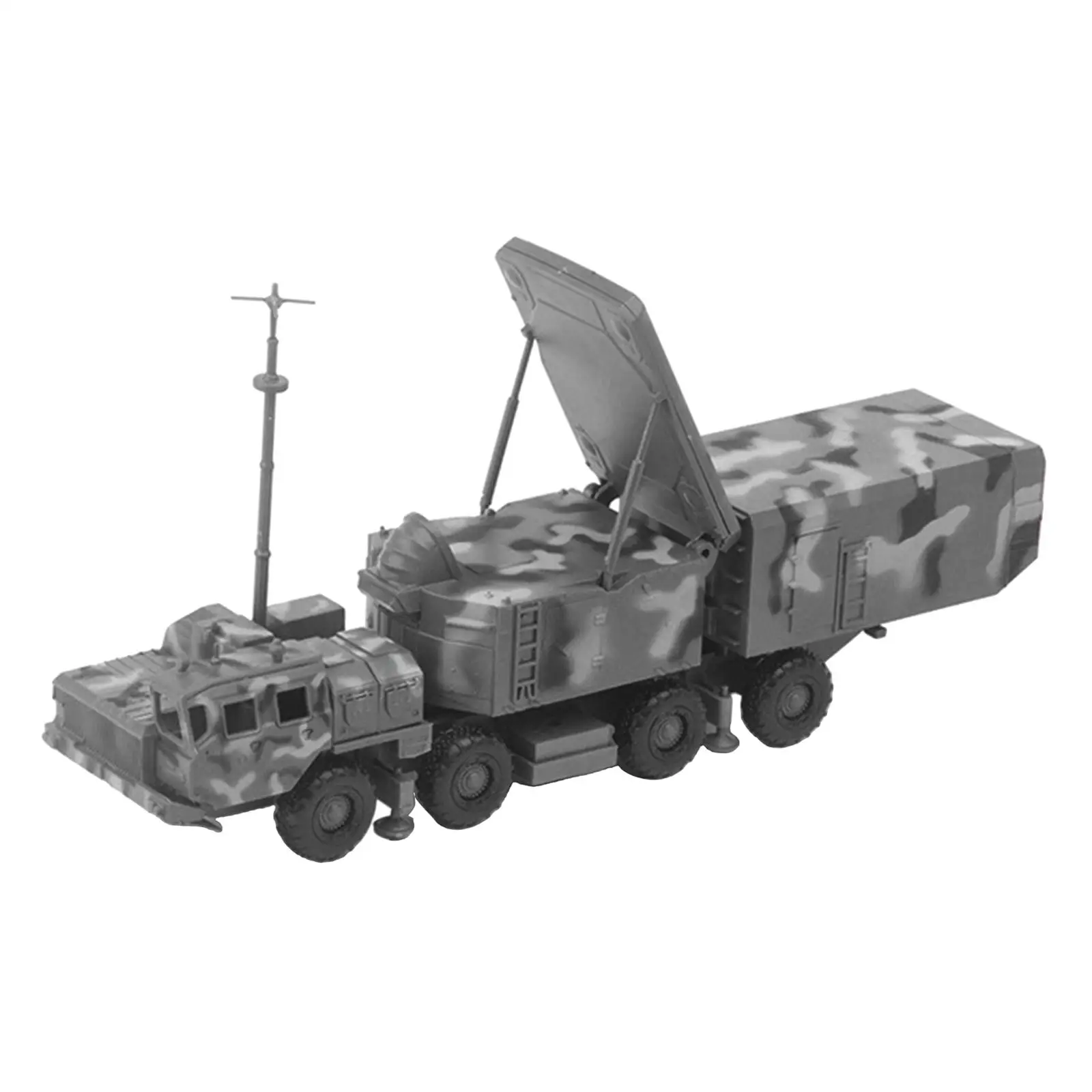 1/72 S-300 Missile Systems Vehicle Plastic Building Kit Diecast Model Car DIY Assembly Toys Collectibles Model Toy Gift