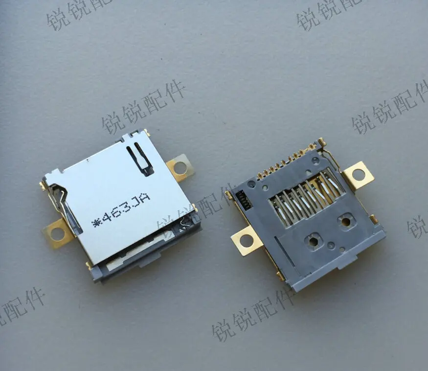 Foxconn-soporte para tarjeta MICRO SD, portatarjetas TF autoeyectable, ranura para tarjeta de memoria con alas, envío gratis