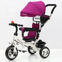 New Children's Tricycles, Children's Bicycles, Baby Trolleys, Baby Tricycles, Reversible Children's Scooters Tricycle for Kids