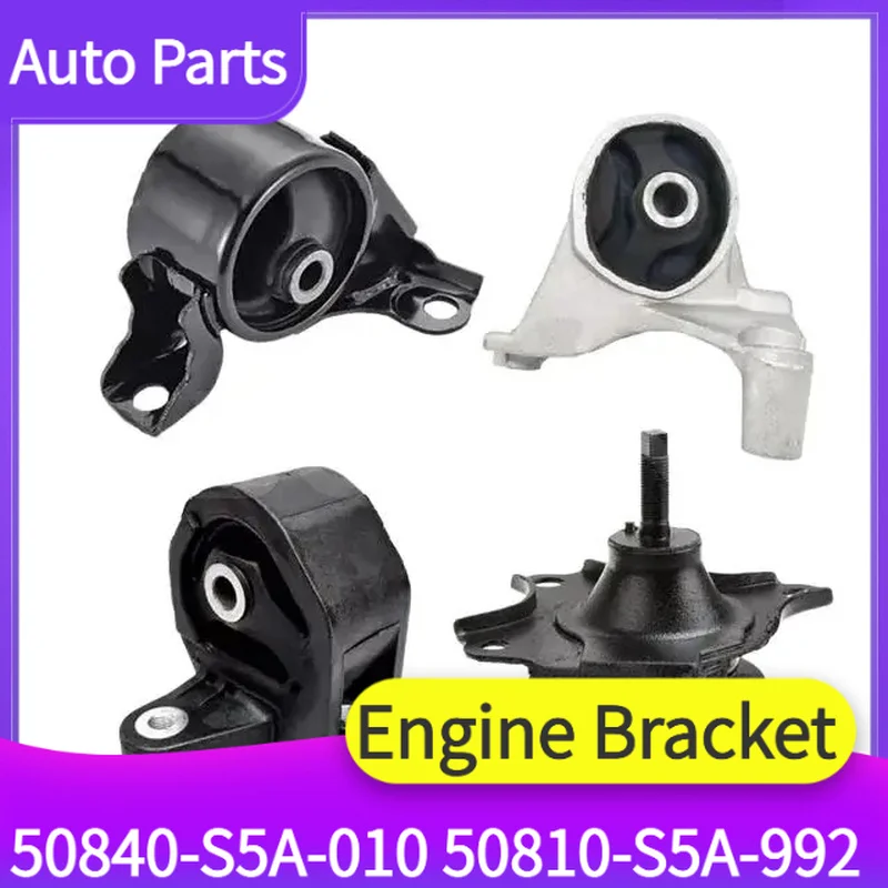 50840-S5A-010 50810-S5A-992 Engine Mount Set Civic 1.7L Auto Spare Parts Car Repair