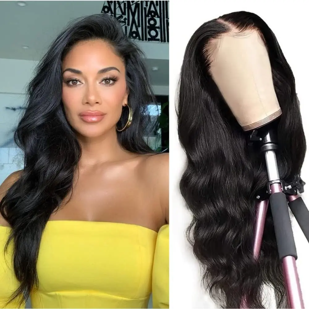 30 40 inch Body Wave 13x6 Lace Front Wigs Human Hair Pre Plucked 180% Density Body Wave Human Hair Wig 13x4 Hd Lace Frontal Wig