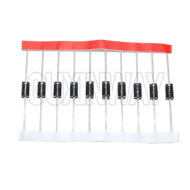 10 قطعة 1N5822 IN5822 3A 40V DO-27 DO-201AD شوتكي ديود