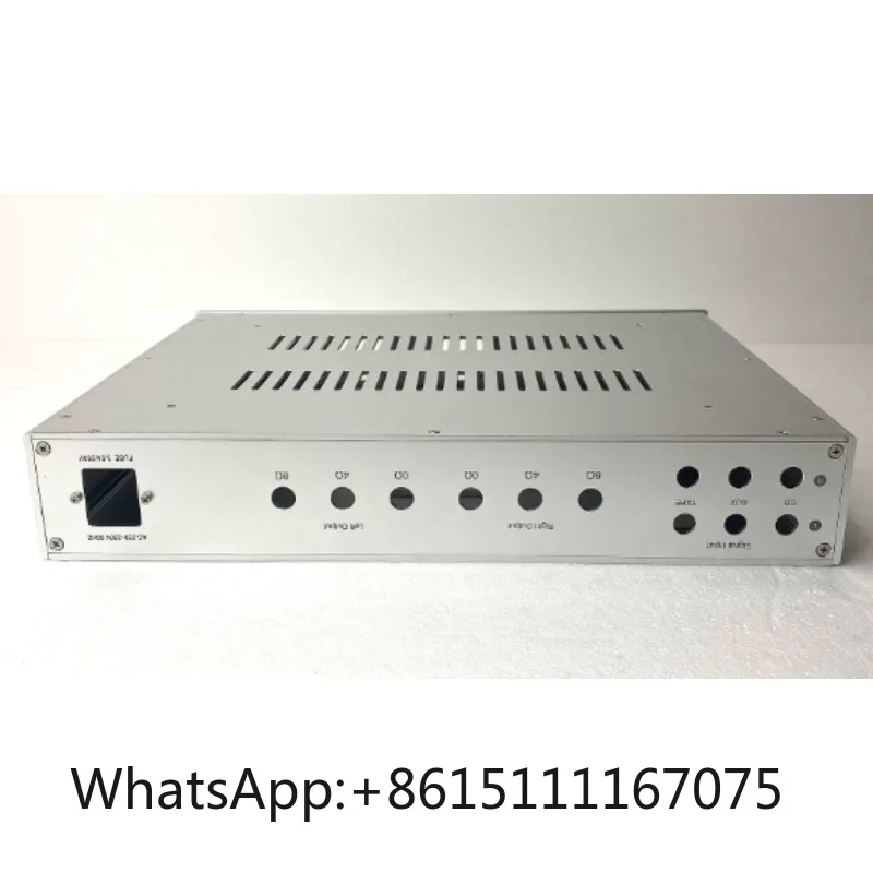 Audio Equipment Accessories Full Aluminum Push-pull Chassis Aluminum Alloy Casing For Front Stage Amplifier DIY Build