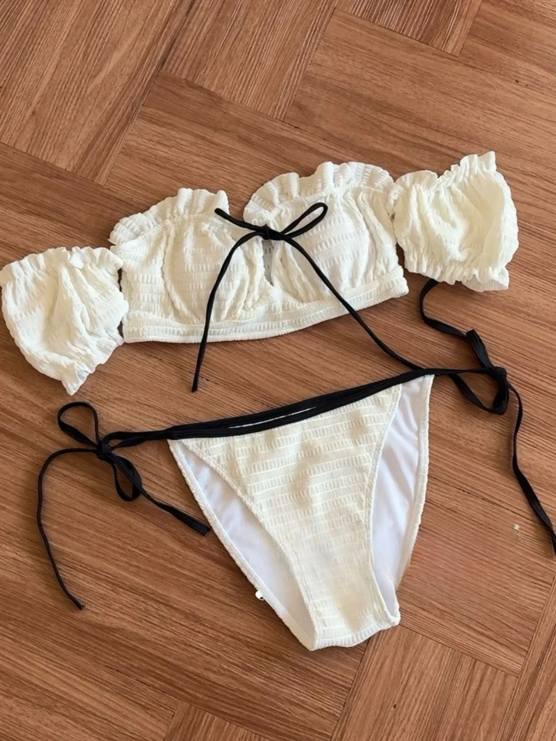 Summer Elegant 3-Piece Bikini Set Women Feeling Swimsuit Cover-Up Skirt Beach Vacation Sexy Bathing Suit Chic