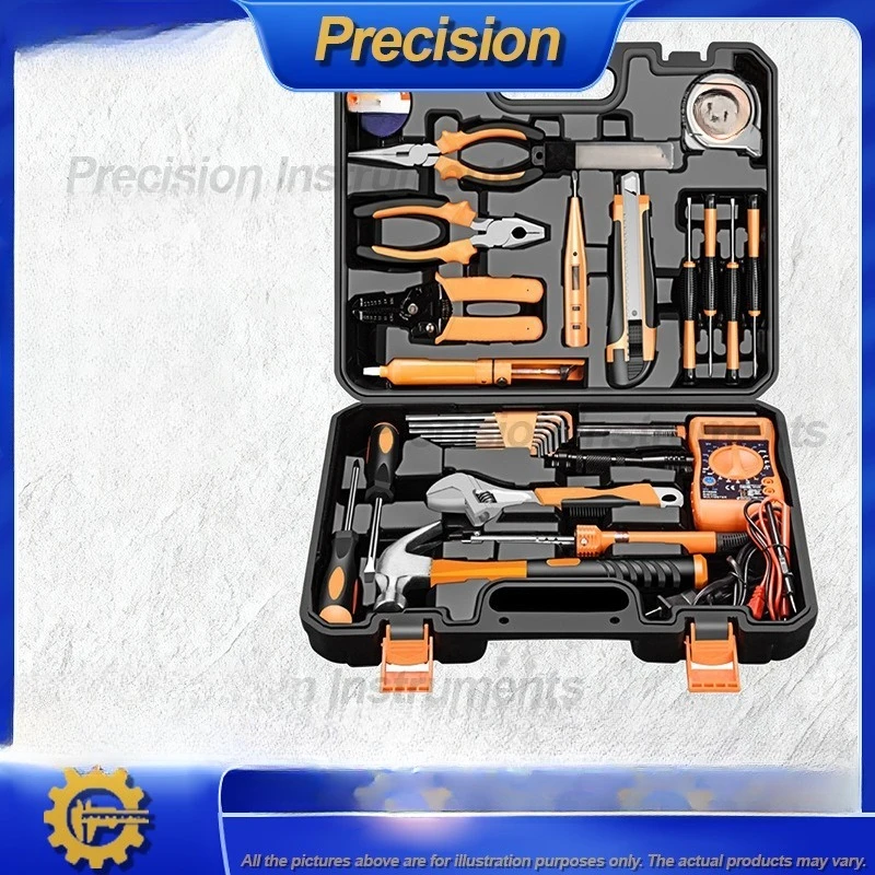 2026 Manual Tool Kit Set with Toolbox for Home Use Wholesale Gift Set Complete Hardware Tools Collection