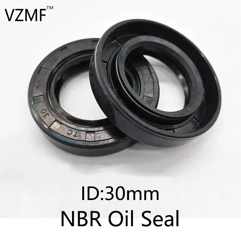 

NBR TC/TG Framework Oil Seal ID 30mm OD 37-47mm Thickness 4-12mm Nitrile Butadiene Rubber Gasket Sealing Rings