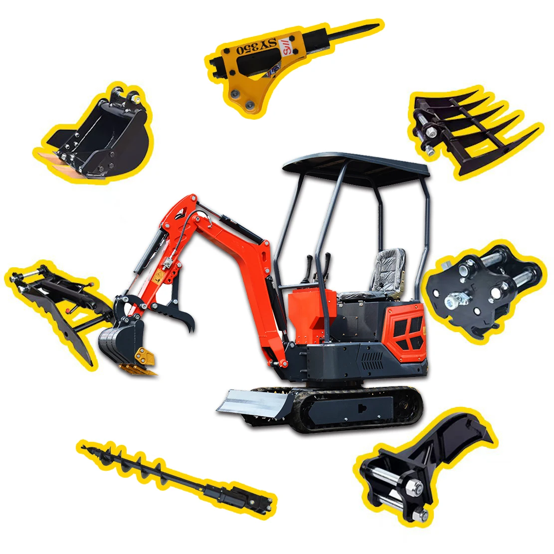 

Индивидуальный китайский машинный гусеничный экскаватор 1,6 тонны, цены на мини-экскаватор 1600 кг, маленький дизельный мешок для продажи