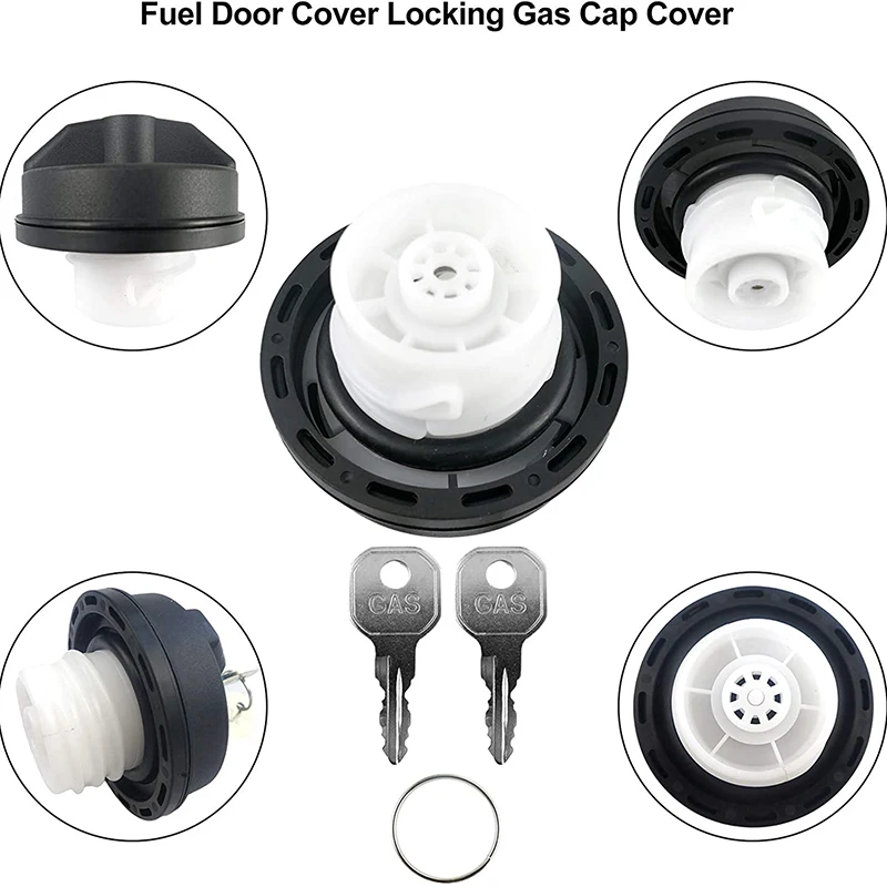 Car Locking Gas Fuel Caps Tank Cover 4766581AA for Jeep Wrangler 2000-2015 2016 2017 2018 2019 2020 2021 Auto Replacement Parts