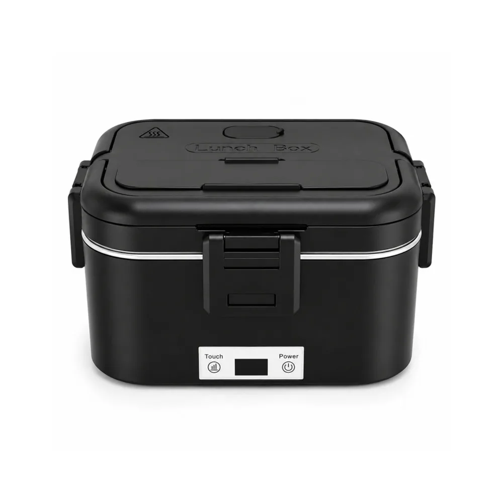 1.8L car-mounted electric heating lunch box for office workers electric heating 304 stainless steel insulation lunch box
