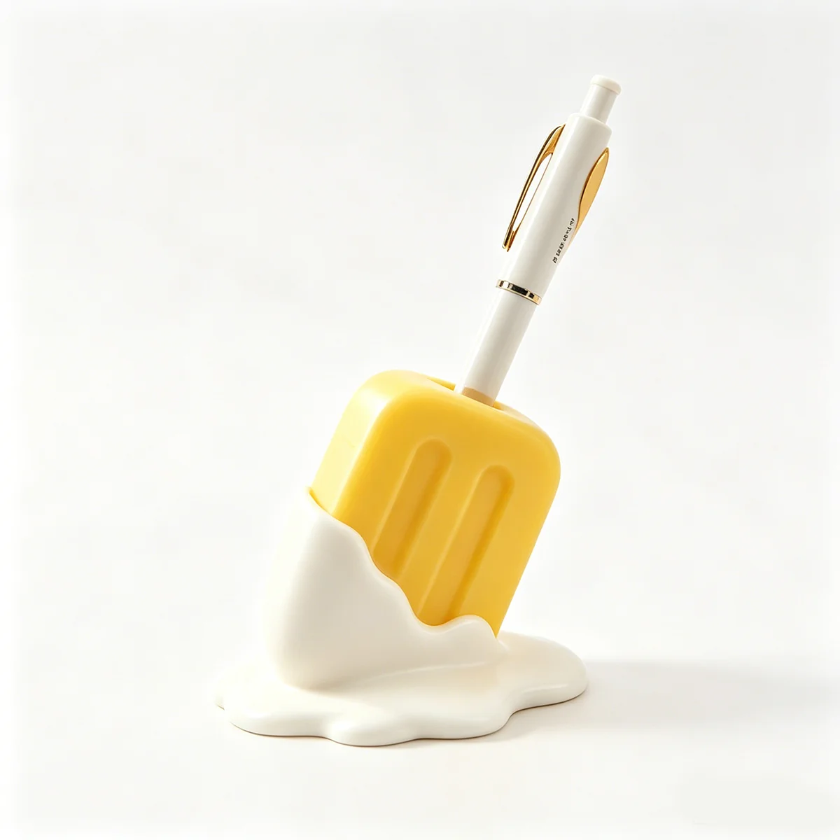 Creative Ice Cream Pencil Holder: Desk Organizer for the Office, School, or Home—Perfect as a Gift