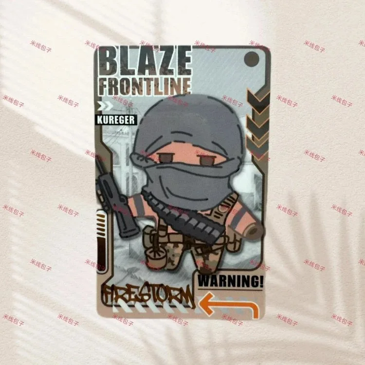 بطاقة صغيرة ذات طابع محيطي على الوجهين من Call of Duty، طبقة صلبة عالية الوضوح وشفافة عالية