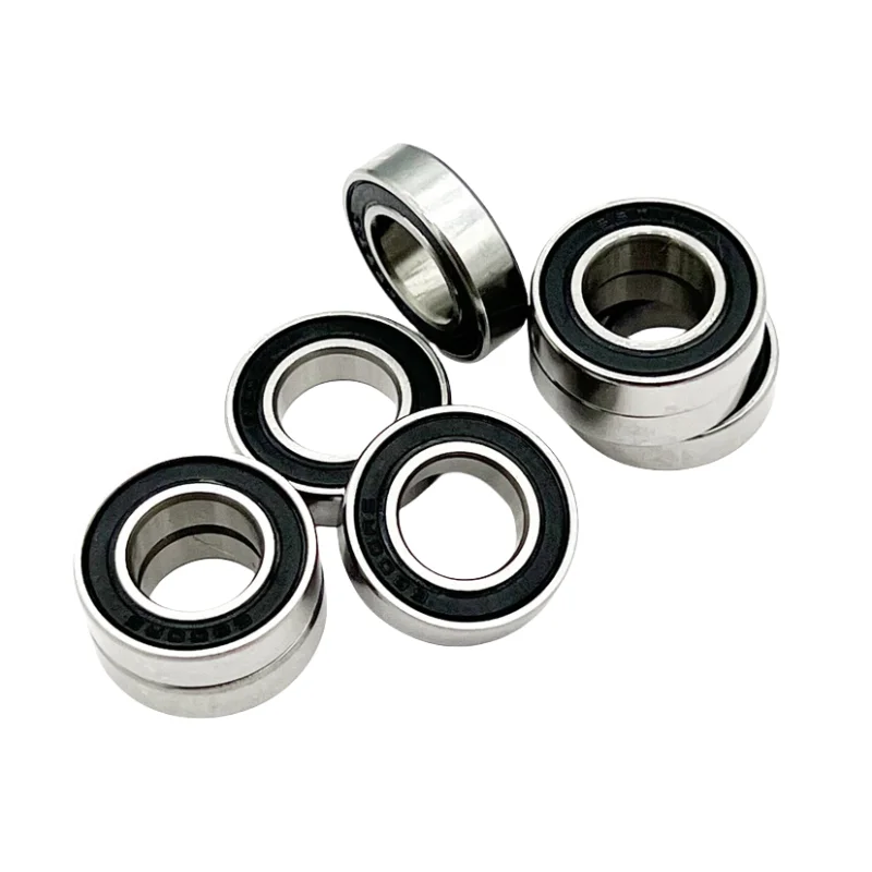 100pcs 6800-2RS 10x19x5mm deep groove ball bearing 6800 6800RS 61800-2RS 10*19*5 mm