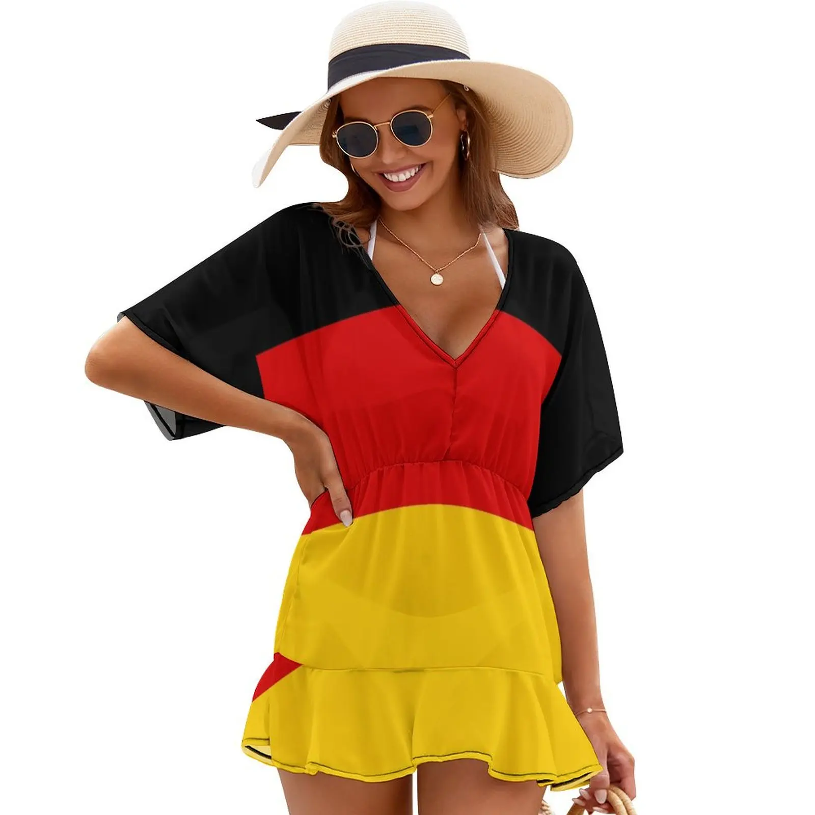 

German Flag Cover Ups Casual dresses cocktail dresses dress women summer 2024