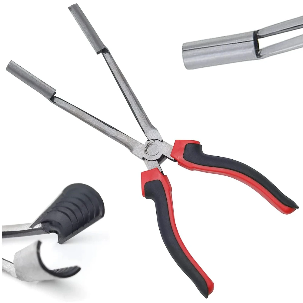 

Щипцы для снятия провода свечей зажигания автомобиля, инструмент для снятия зажима кабеля цилиндра высокого напряжения, инструмент для снятия чехла свечи зажигания длиной 11 дюймов