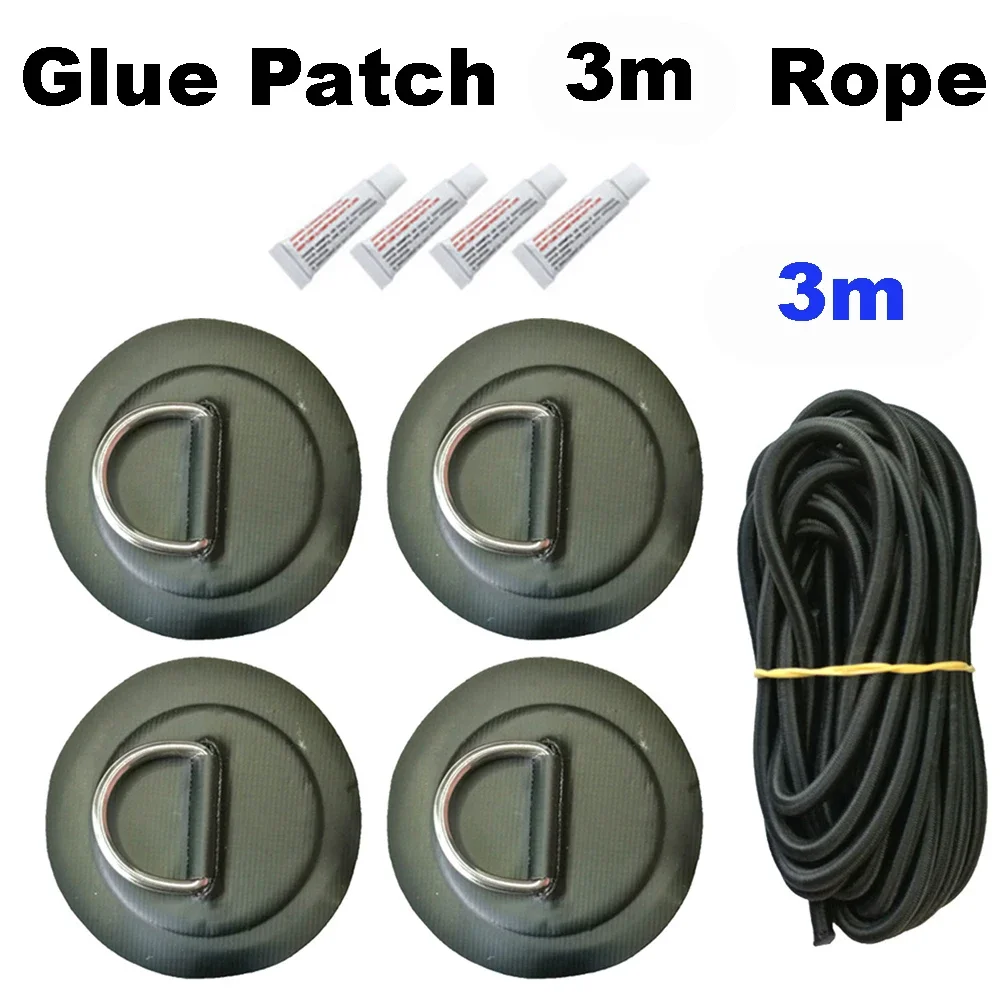 4 Black 4G 3M Rope