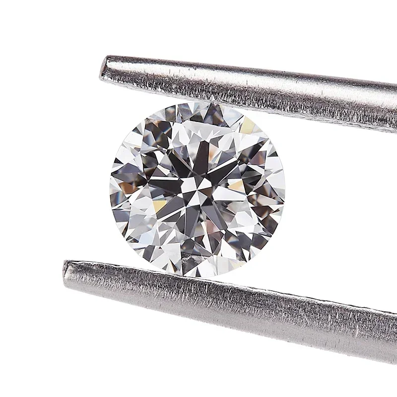 شهادة IGI HPHT CVD مختبر نمت الماس فضفاض DEFG VVS-SI الأحجار الكريمة سوبر الأبيض للمجوهرات الزفاف الجميلة